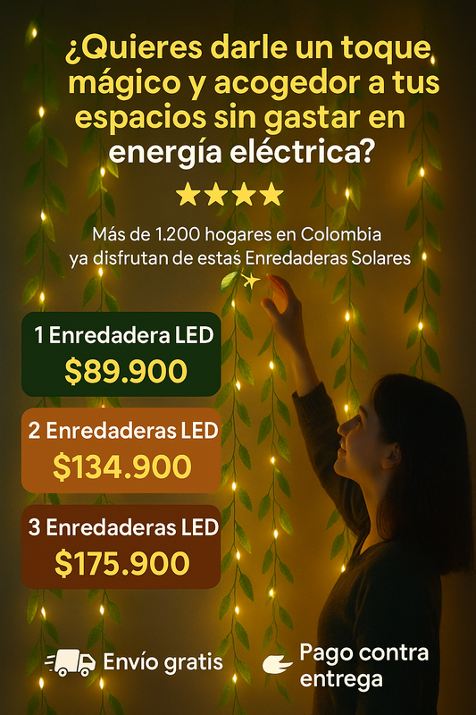 ENREDADERA LUCES LED